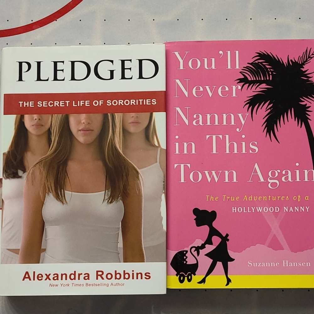 2 Books Pledged & You'll Never Nanny in This Town